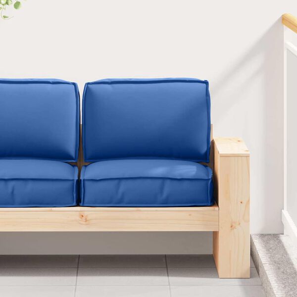 vidaXL Pallet padjakomplekt 2 pcs Kuninglik sinine Oxfordi kangas