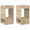 vidaXL Otsalaud 2 tk Sonoma tamm 30 x 30 x 56 cm Tehispuit