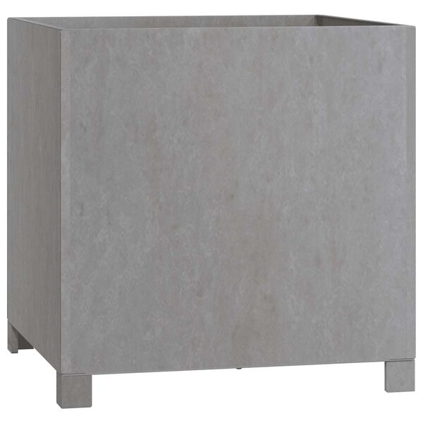 vidaXL jalgadega taimekast, rooste, 50x50x50 cm, Corten teras