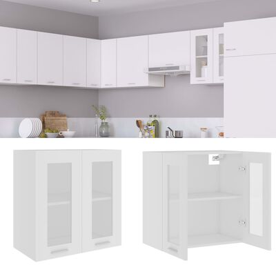 vidaXL köögikapp, valge, 60 x 31 x 60, puitlaastplaat
