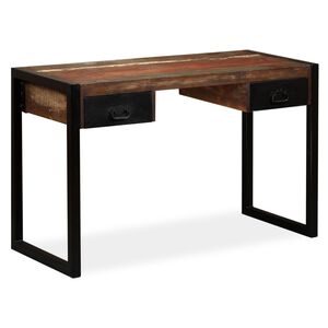 vidaXL 2 sahtliga laud, taastatud puidust, 120 x 50 x 76 cm