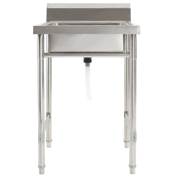 vidaXL k&ouml;&ouml;givalamu &uuml;he kraanikausiga, roostevaba teras