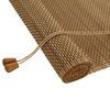 vidaXL Rulookardin Pruun 130 x 220 cm Bambus
