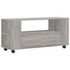 vidaXL telerikapp, hall Sonoma tamm, 102 x 34,5 x 43 cm, tehispuit