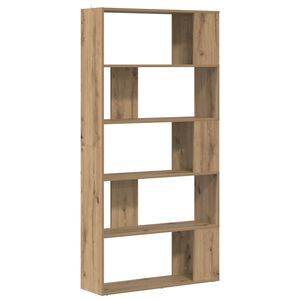 vidaXL Raamaturiiul K&auml;sit&ouml;&ouml;puu 80 x 24 x 159 cm Tehispuit