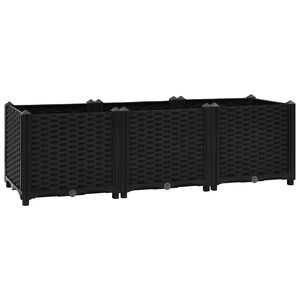 vidaXL taimekast 120 x 40 x 38 cm, pol&uuml;prop&uuml;leen