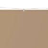 vidaXL vertikaalne varikatus, pruunikas 180 x 1200 cm, Oxfordi kangas