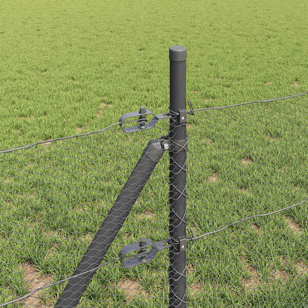 vidaXL Aiapost Hall 25 x 0,8 m (13 mm v&otilde;rgu) Terased ja PVC