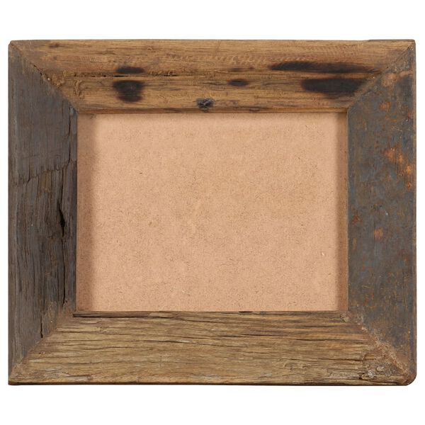 vidaXL fotoraamid 2 tk 25 x 30 cm, tugev taastatud puit ja klaas