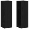 vidaXL Taimede alus Must tamm 33 x 33 x 100 cm Tehispuit