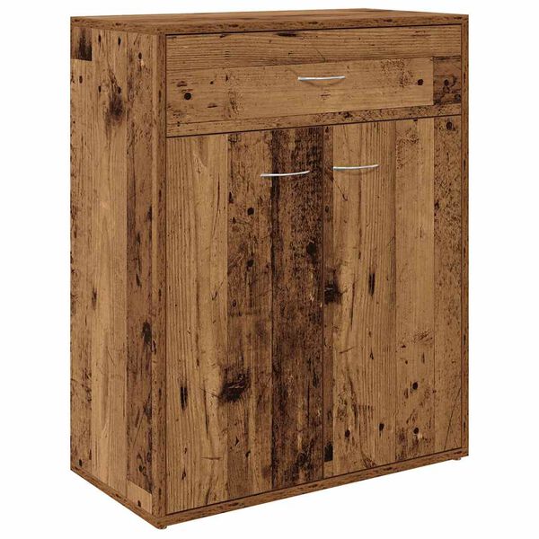 vidaXL puhvetkapp Old Wood 60x30x75 cm Engineered Wood