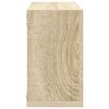 vidaXL kuubikukujulised seinariiulid 2 tk, Sonoma tamm, 26x15x26 cm