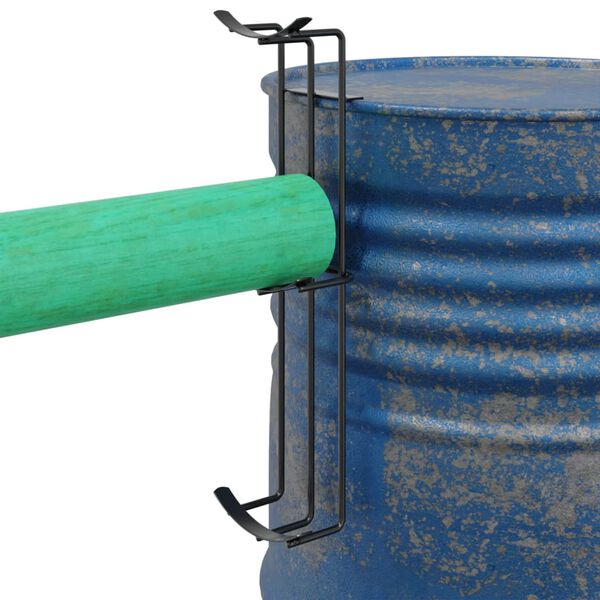 vidaXL hüppetakistused 2 tk, must, teras