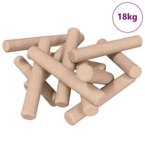 vidaXL Puitpulk 24000 pcs Pruun T&auml;ispuit