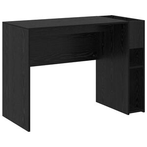 vidaXL Laud Must tamm Tehispuit 109 x 50 x 78 cm