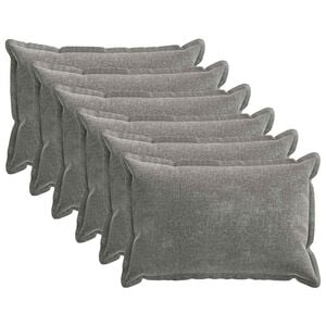 vidaXL Diivanipadi 6 pcs HOUTEN Tumehall 50 x 75 cm &Scaron;en&uuml;&uuml;lfabric