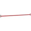 vidaXL turnimislatt, 125 cm, teras, punane