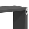 vidaXL kuubikukujulised seinariiulid 4 tk, hall, 26 x 15 x 26 cm