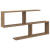 vidaXL Seinariiul Artisan tamm 100 x 12 x 50,5 cm Tehispuit