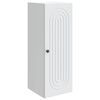 vidaXL Seinale kinnitatav kapp Valge 33 x 34,5 x 90 cm Tehispuit
