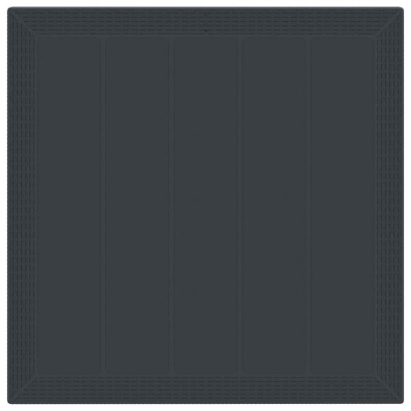 vidaXL Aia s&ouml;&ouml;gilaudade komplekt 3 pcs Antratsiit Pol&uuml;prop&uuml;leen