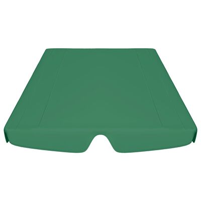 vidaXL aiakiige asenduskatus roheline 188/168x145/110 cm