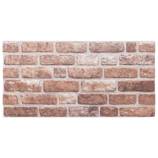 vidaXL 3D seinapaneelid 10 tk, pruun, 100 x 50 cm, EPS