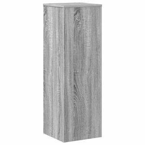 vidaXL taimealus, hall Sonoma tamm, 33 x 33 x 100 cm, tehispuit