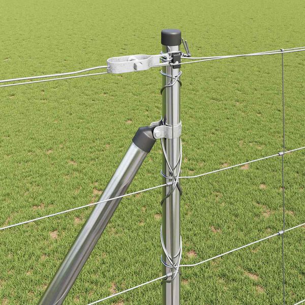 vidaXL Aiapost Galvaniseeritud 25 x 1,6 m Teras