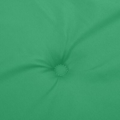 vidaXL aiatooli istmepadjad 6 tk, roheline, 40x40x3 cm, kangas