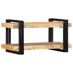 vidaXL seinariiul 70x33x35 cm t&auml;ispuidust mango