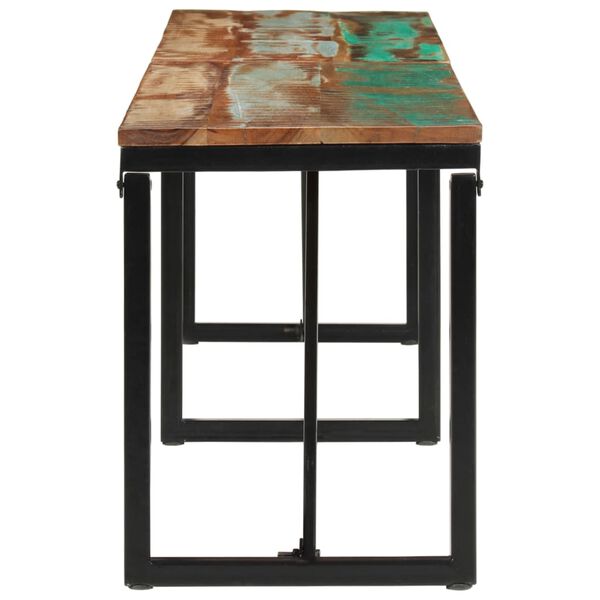 vidaXL pink, 160x35x46 cm, taastatud puit