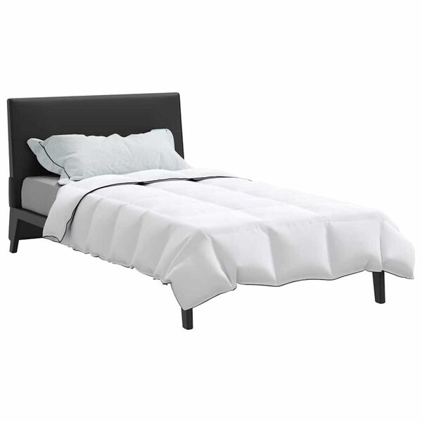 vidaXL Talve tek Valge 155 x 200 cm Sulgedest