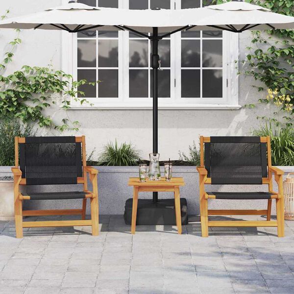 vidaXL Õuesöögi komplekt Pruun Tugev akatsiapuu