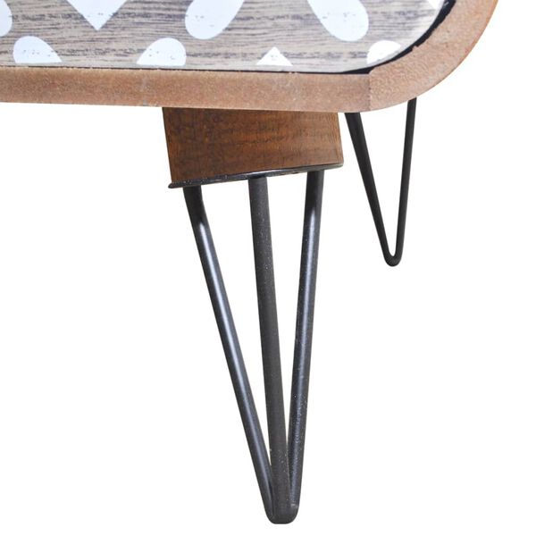 vidaXL 3 sahtliga kummut, pruun