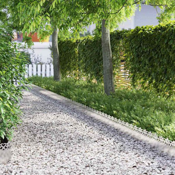 vidaXL Murukatted 10 pcs Hõbedane 103 x 0,05 x 22 cm Roostevaba teras