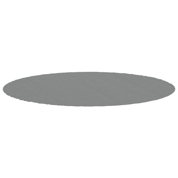 vidaXL basseini alusriie, helehall, &Oslash;458 cm, pol&uuml;estergeotekstiil