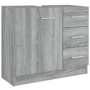 vidaXL valamukapp, hall Sonoma tamm, 63 x 30 x 54 cm, tehispuit