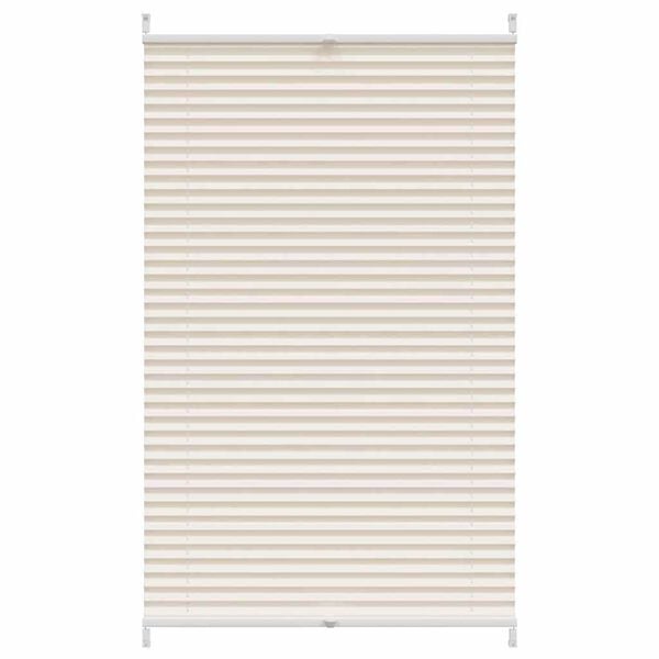 Plisseekardin 90 x 150 cm kreemjas