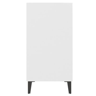 vidaXL puhvetkapp, valge, 57x35x70 cm, puitlaastplaat
