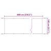vidaXL vertikaalne varikatus valge 140x600 cm Oxfordi kangas