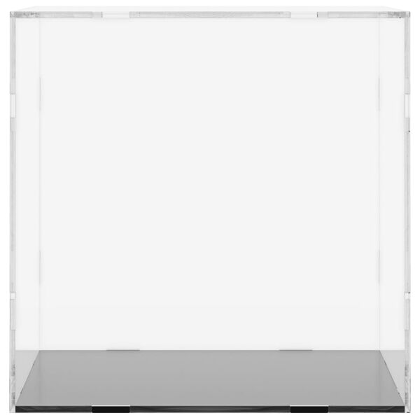 vidaXL vitriinkarp läbipaistev 30 x 30 x 30 cm akrüül