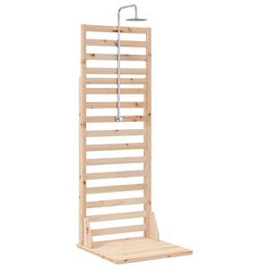 vidaXL V&auml;li du&scaron;&scaron; 225 cm Massiivne m&auml;nni- ja roostevaba teras