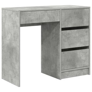 vidaXL Laud Betoonhall Tehispuit 90 x 37.5 x 75 cm
