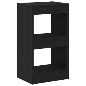 vidaXL Raamaturiiul Must tamm 40 x 30 x 71,5 cm Tehispuit