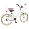 vidaXL Laste Bike 20 Tolli vanuses 6-11 aastat Valge