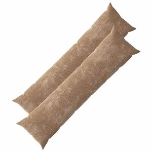 vidaXL Diivanipadi 2 tk HEERLEN Pruun 40 x 145 cm &Scaron;en&uuml;&uuml;lfabric