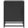 vidaXL öökapid 2 tk, must, 40x31x50 cm, tehispuit ja metall