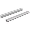 vidaXL Kapi vars 2 pcs H&otilde;bedane 764 x 15 x 29 mm Alumiiniumisulamist