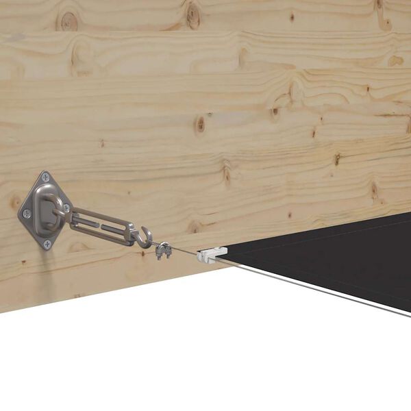 vidaXL vertikaalne varikatus antratsiit 60x1000 cm Oxfordi kangas